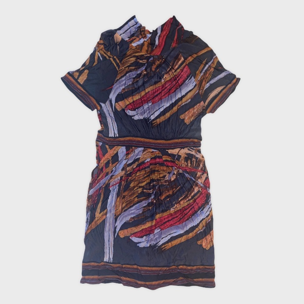 BCBGMAXAZRIA abstract dress